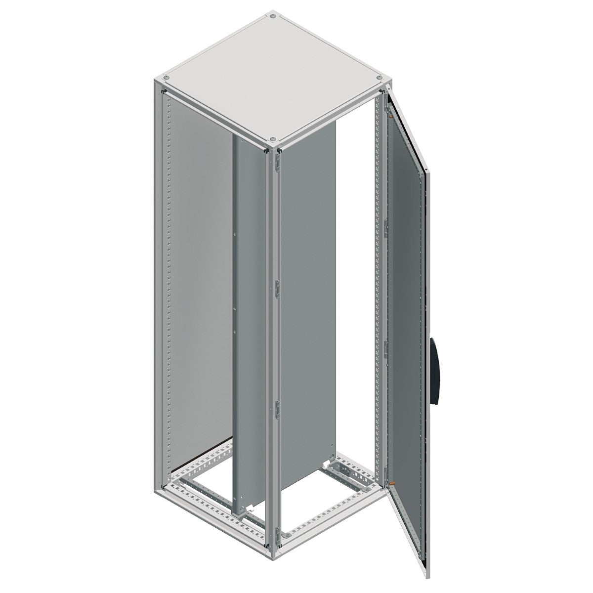 Spacial SF enclosure with mounting plate - assembled - 2200x1000x600 mm