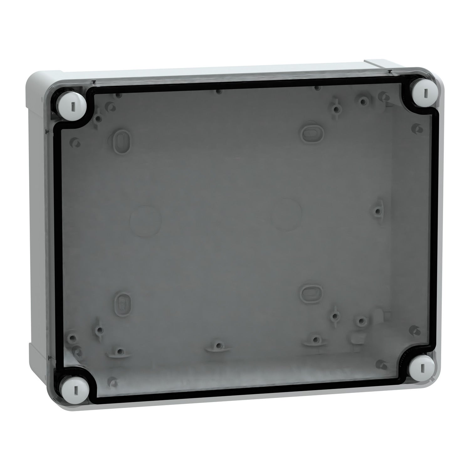 ABS box IP66 IK07 RAL7035 Int.H225W175D80 Ext.H241W194D87 Transp.cover H20