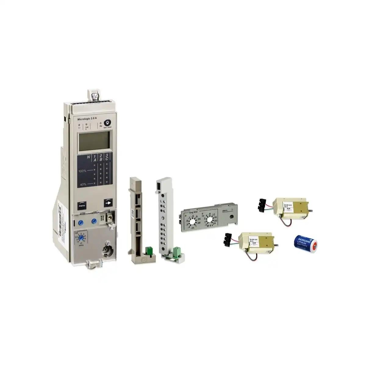 Relay and opening/closing release, Masterpact NW 16N1, spare part kit,, Micrologic 2.0A, MX, XF, 100 to 130VDC AC, 1600A