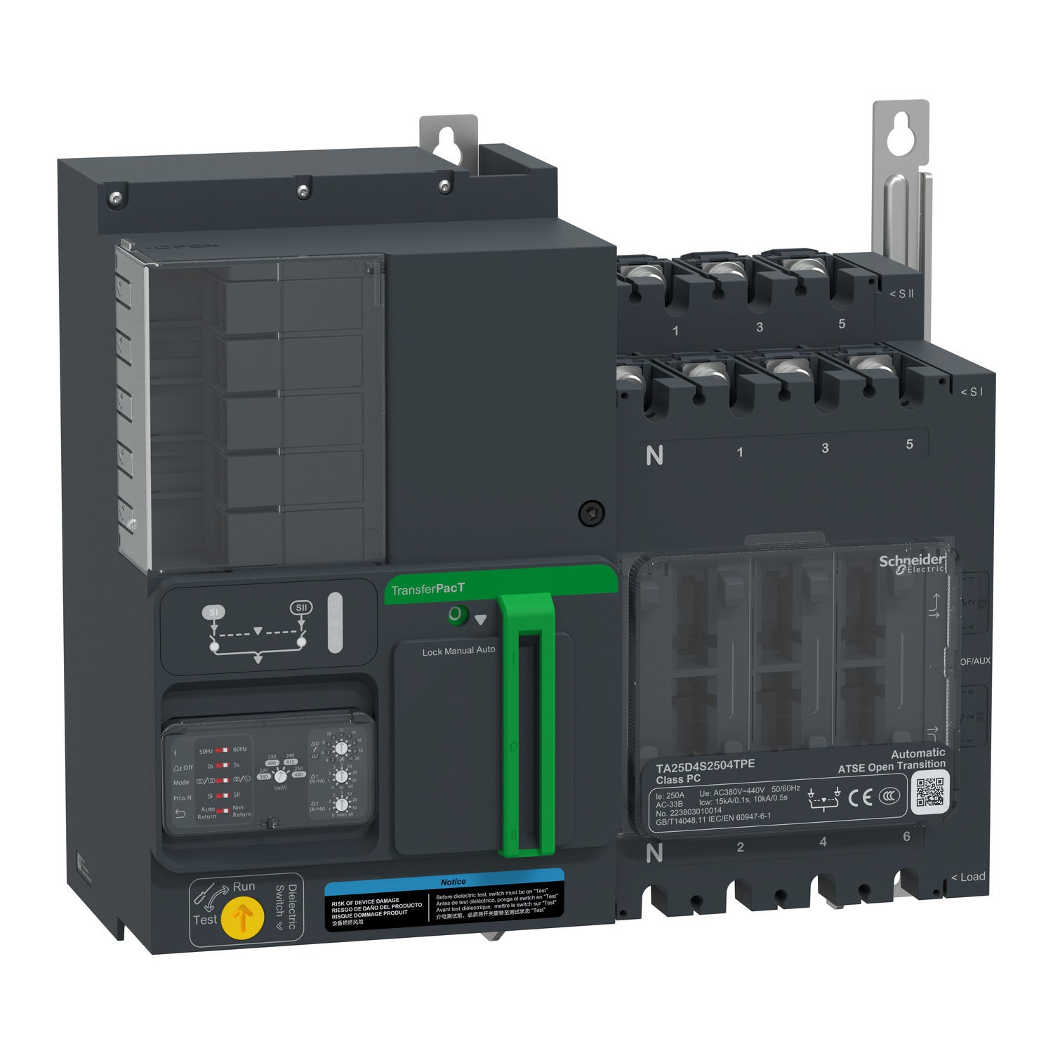 TransferPacT transfer switches