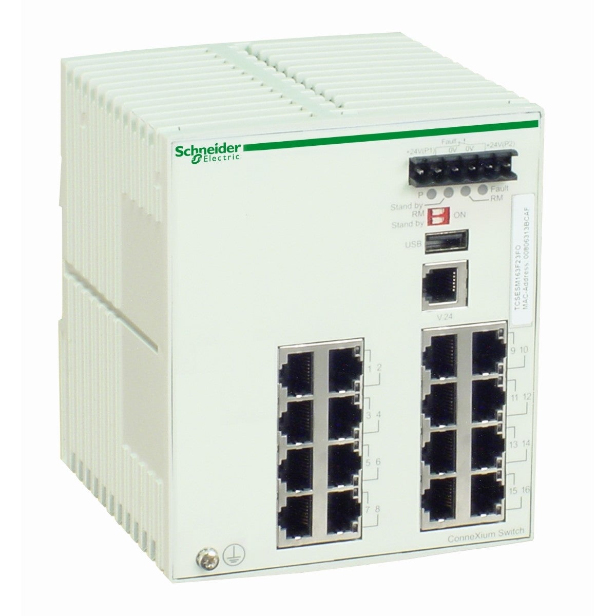 ConneXium Managed Switch - 16 ports for copper