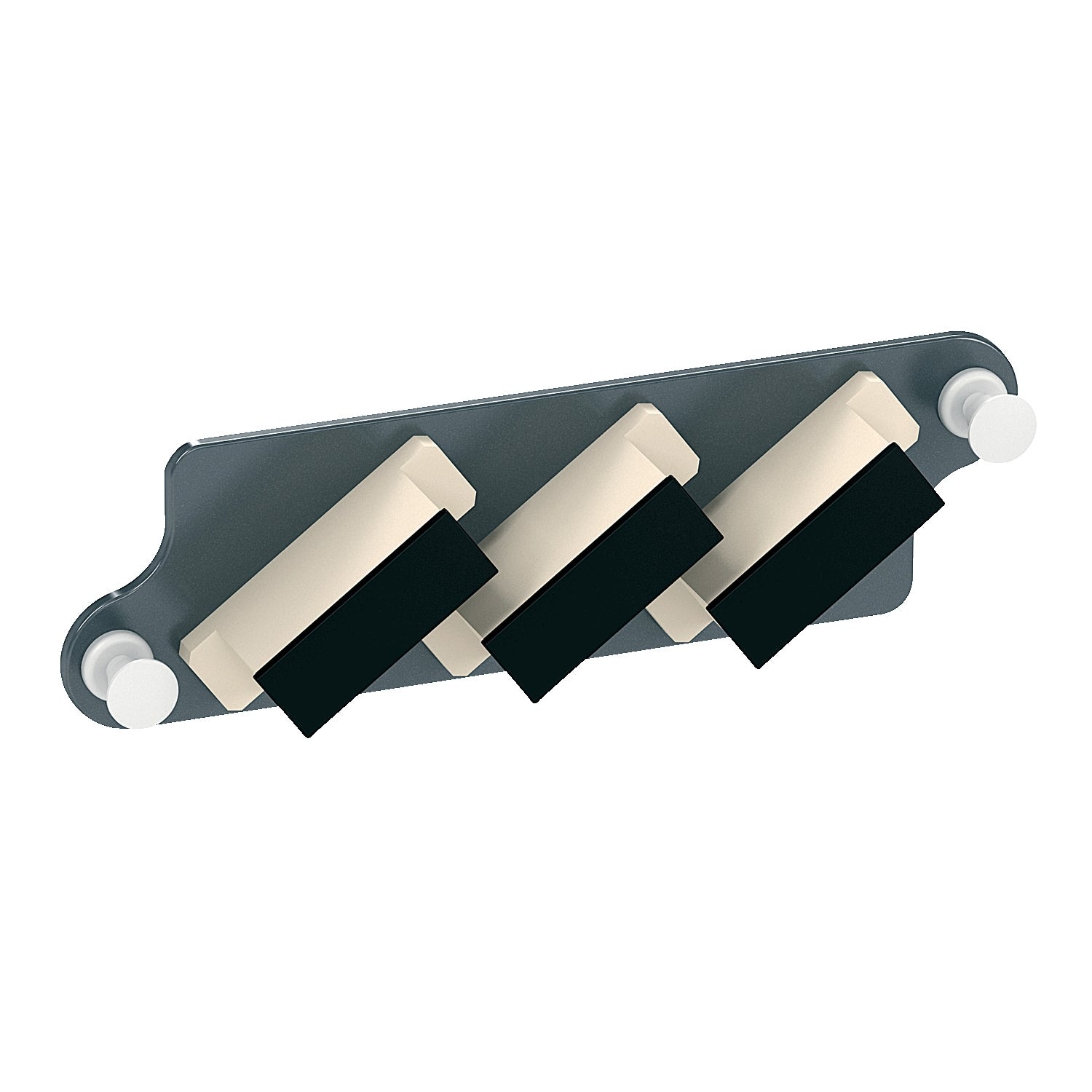 Actassi Fibre Optic Front Adapters Plate with 3 x SC Dplx MM Adapters
