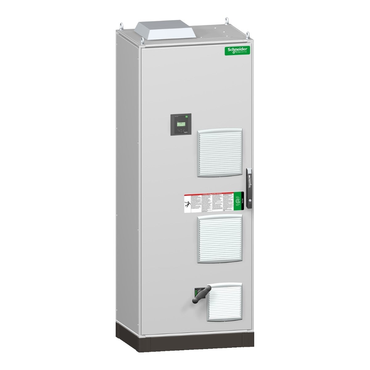 automatic PowerLogic PFC Capacitor bank, 350 kvar, DR2,7 400 volt - 60 Hz, top cable entry